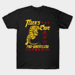 Tiger's Cave Pro Wrestling T-Shirt